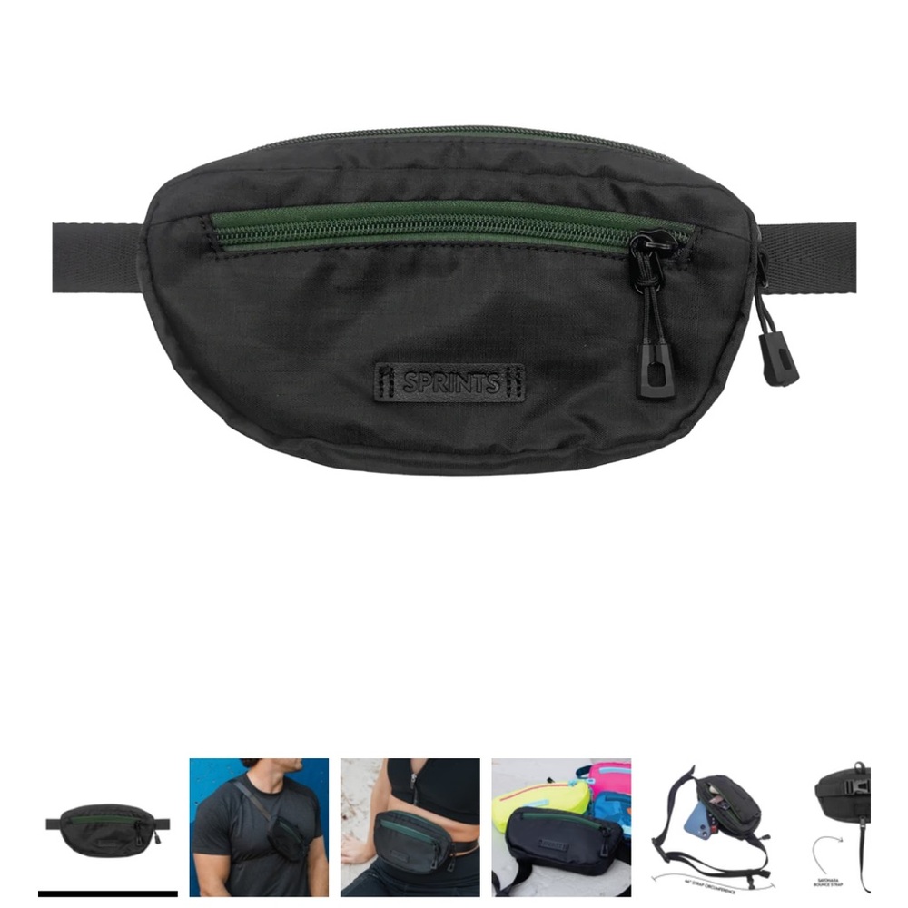 Sprints Shadow Noir Sling It Bag